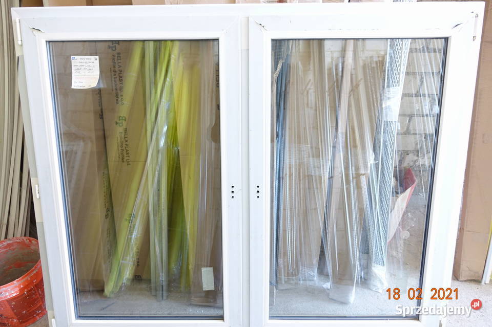 Okkno PCV 178 x 14350 DGG dwuszybowe 143.5cm Białystok