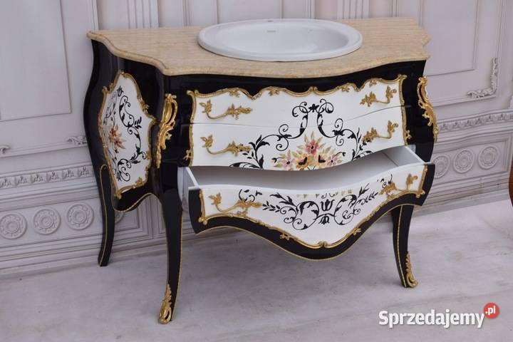 Piękna Komoda z Umywalką do Łazienki Ludwik Kraków