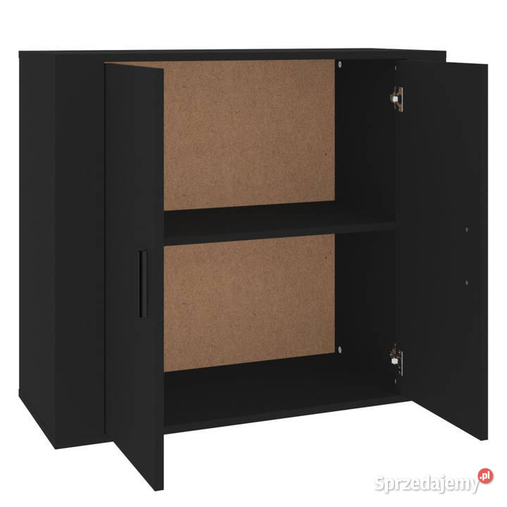 Szafka czarna 80x33x70 materiał drewnopochodny Warszawa