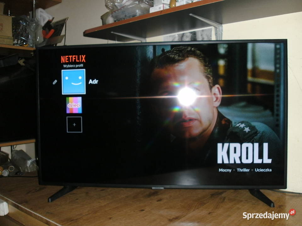 Samsung Tizen LED 43 Smart TV z WiFi 4K UHD Karlino