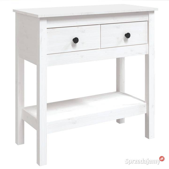 vidaXL Stolik konsolowy biały 75x35x75 SKU814620 mazowieckie Warszawa