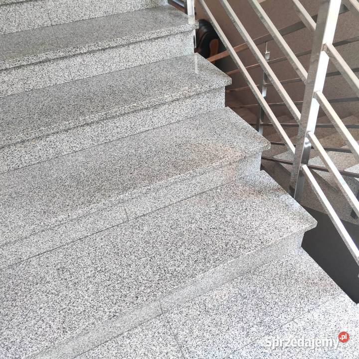 Stopień granitowy G603 Bianco Cristal polerowany Pozostałe Gdynia sprzedam