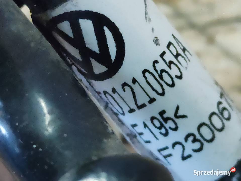 Wąż Rura Przewód Wody Vw Transporter T6 20 TDi wielkopolskie