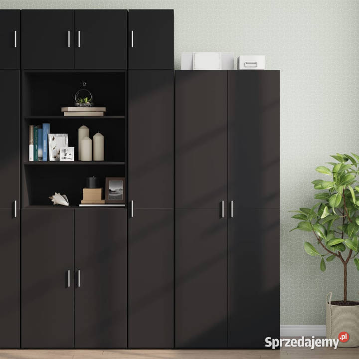 Szafka wisząca czarna 30x425x40 materiał Meble Warszawa sprzedam