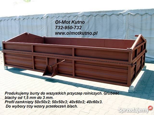 Burty do przyczepy D35 D47 D732 D47 D50 D55 pełny VAT