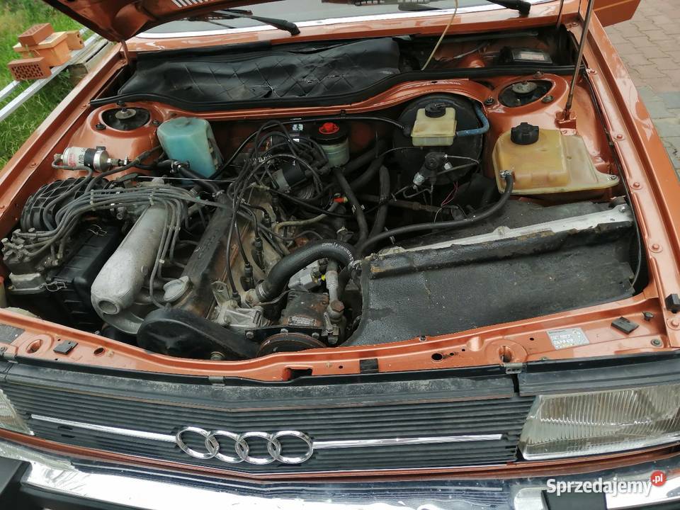 Fabrycznie Audi 100 C2 1977 5E benzyna mazowieckie Piotrkówek sprzedam