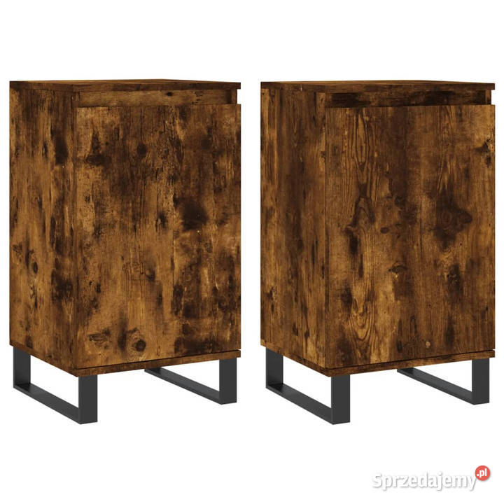 Szafki 2 przydymiony dąb 40x35x70 WM831079 Warszawa