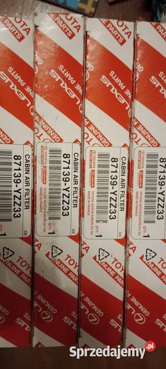 Filtr powietrza Toyota Lexus 87139 YZZ33
