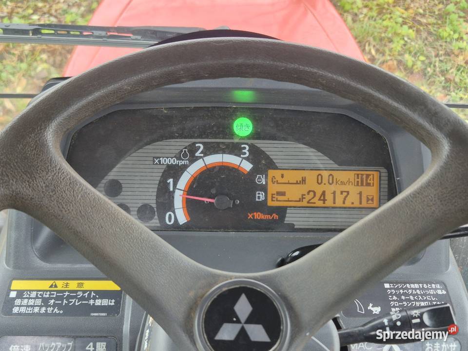 Traktorek MITSUBISHI GO320D 32 44 Wspomaganie Mitsubishi Małuszyn sprzedam