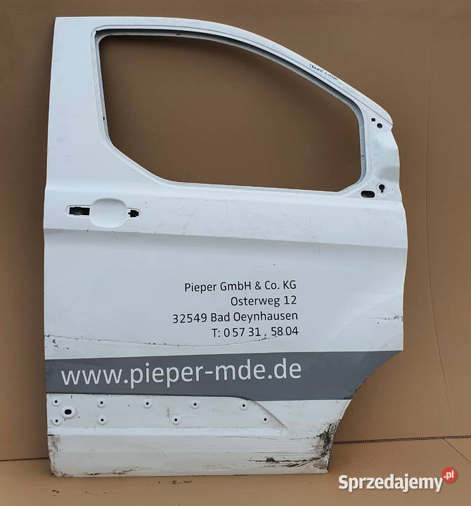 FORD TRANSIT CUSTOM DRZWI PRAWY PRZÓD PRAWE części blacharskie Trzciel