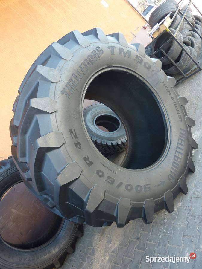Opona używana rolnicza 90060R42 TRELLEBORG TM900 Pozostałe Zaścianki