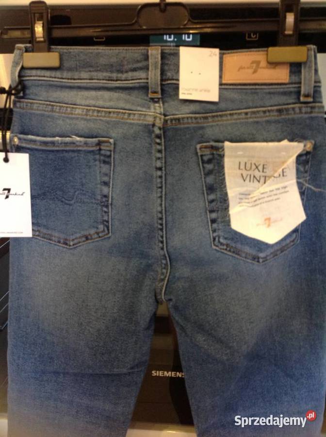 Spodnie Jeans Damskie 7 FOR ALL MANKIND r XXS Nowa Sól