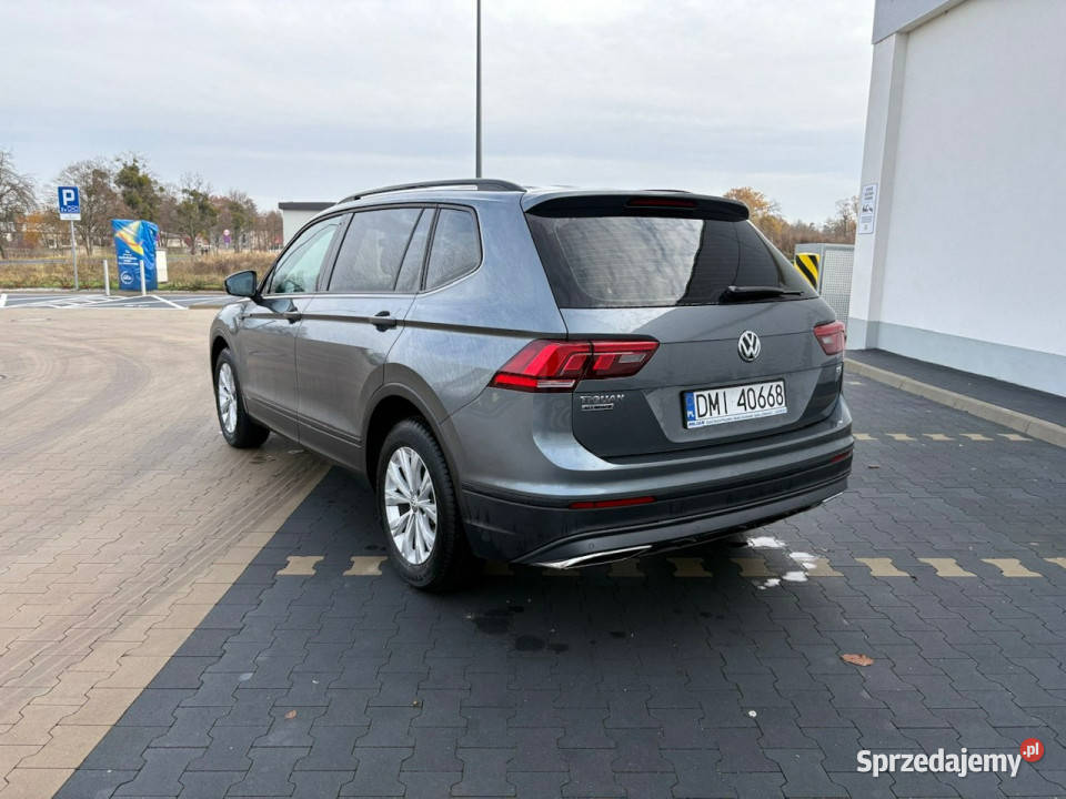 Volkswagen Tiguan Allspace 14TSI 150 65tyśkm światła przeciwmgielne dolnośląskie Syców sprzedam