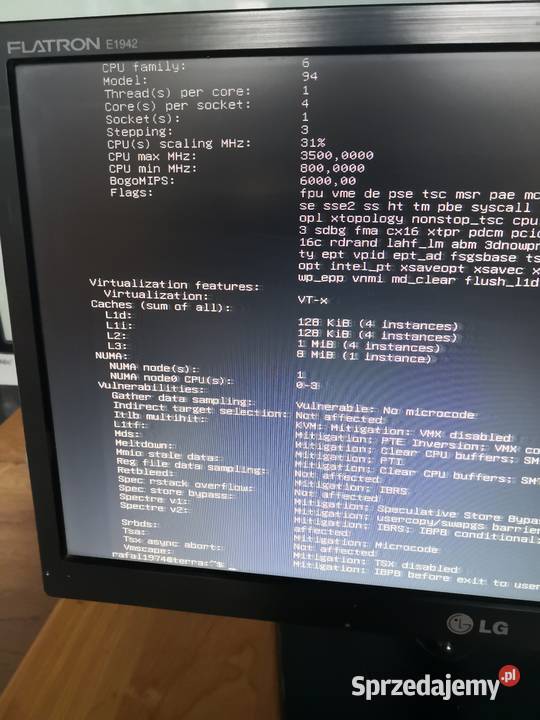 Serwer Terra model R5167315 Xeon E3 1220V5 16gb Pamięć RAM 16 Radom