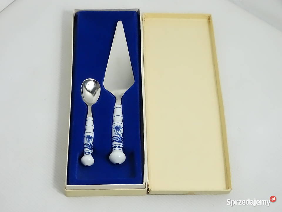 Zestaw do ciasta VINTAGE DDR łopatka łyżeczka Biłgoraj sprzedam