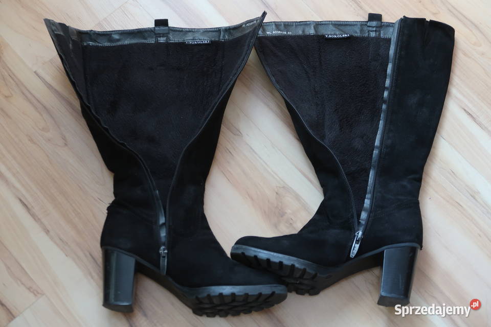 Damskie buty kozaki firmy T SOKOLSKI TS 40 26cm Siedlce