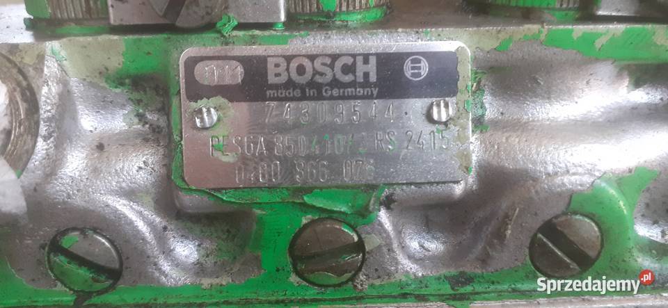 Pompa wtryskowa deutz fahr silnik BF6L 913