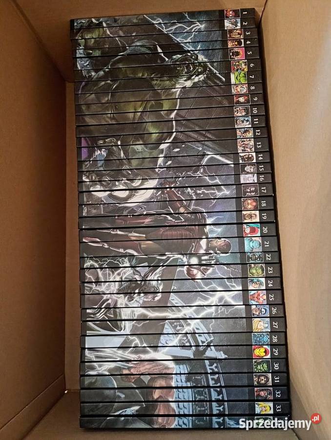 Wielka kolekcja komiksów Marvela 1 do 83 twarda okładka  Komiksy łódzkie Łódź