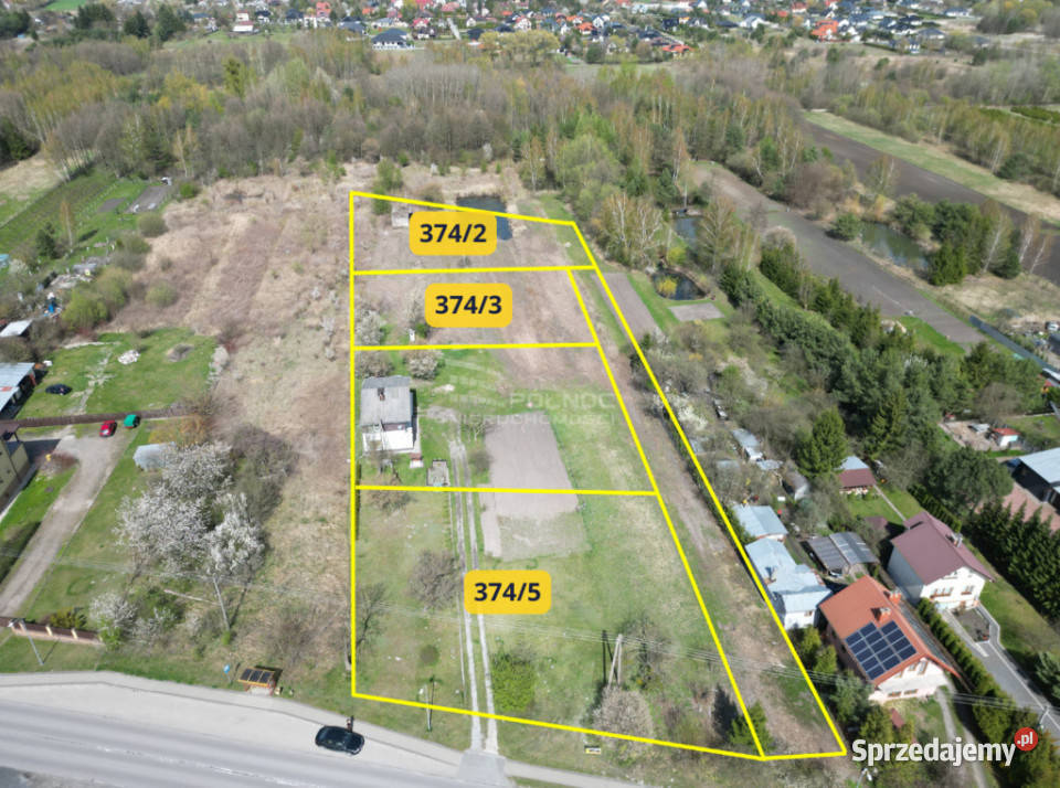 Działki budowlane Zielonej w Pokrówce asfalt lubelskie Pokrówka