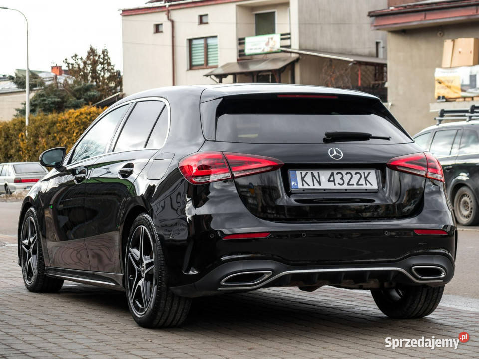 Mercedes A 180 13Benzyna136 76 W177 2018 czujnik parkowania małopolskie Nowy Sącz