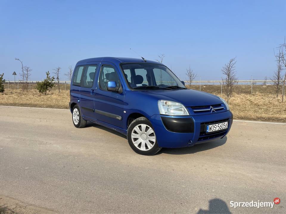 Citroen berlingo 20hdi 5os 2005r Klima Zamiana niebieski Berlingo Rutki-Kossaki