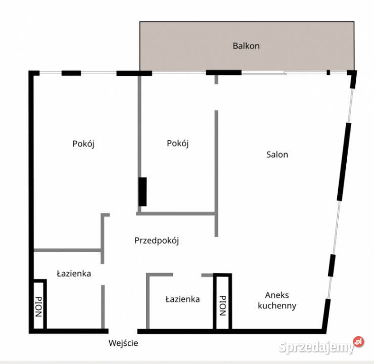 Mieszkanie w Bronowicach Małych z miejscem Piętro 1