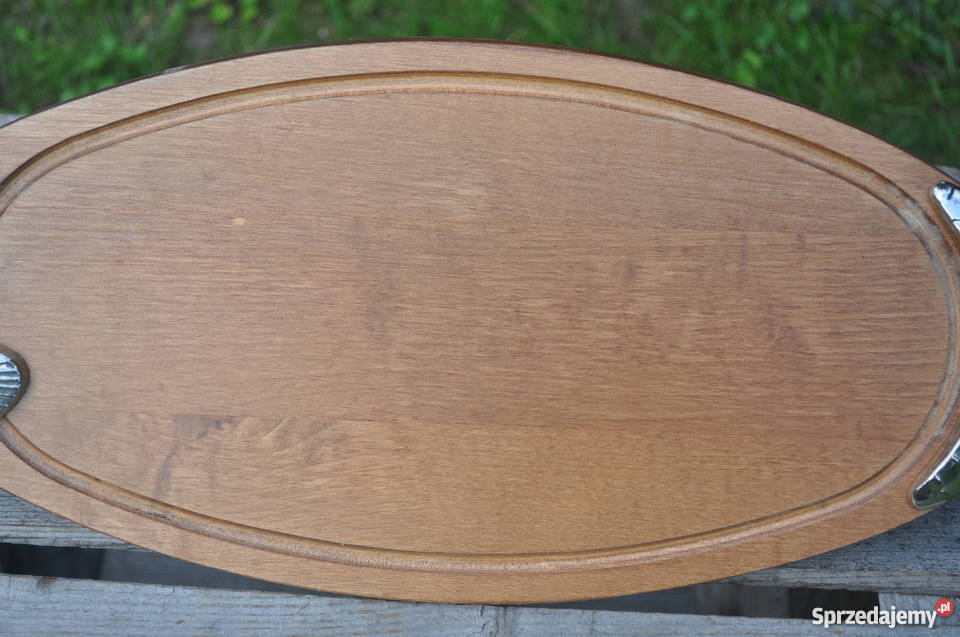 Duża drewniana deska RYBA 62x21 odcienie brązowego Warszawa