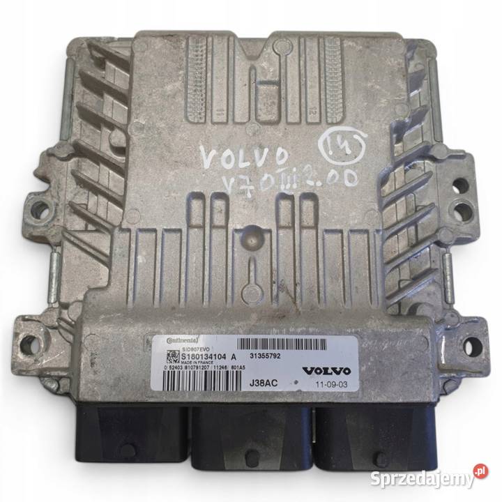 Volvo V60 16 D STEROWNIK SILNIKA komputer Chełm