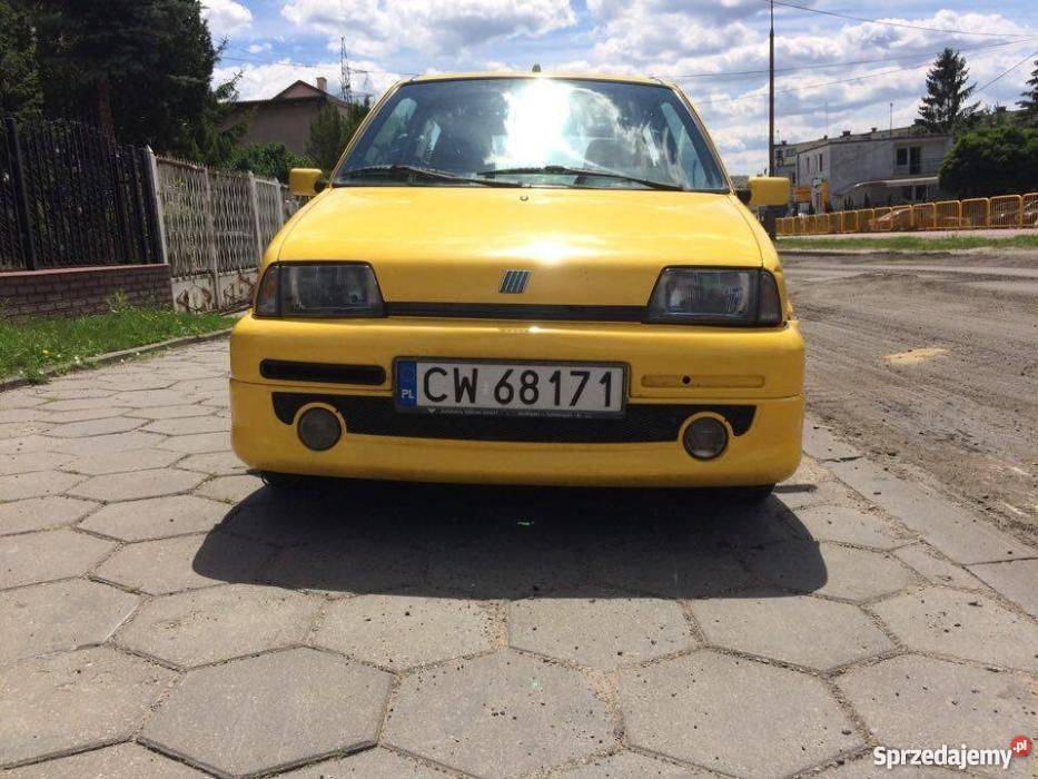 Fiat Cinquecento Sporting z oryginalnym pakietem Płock sprzedam