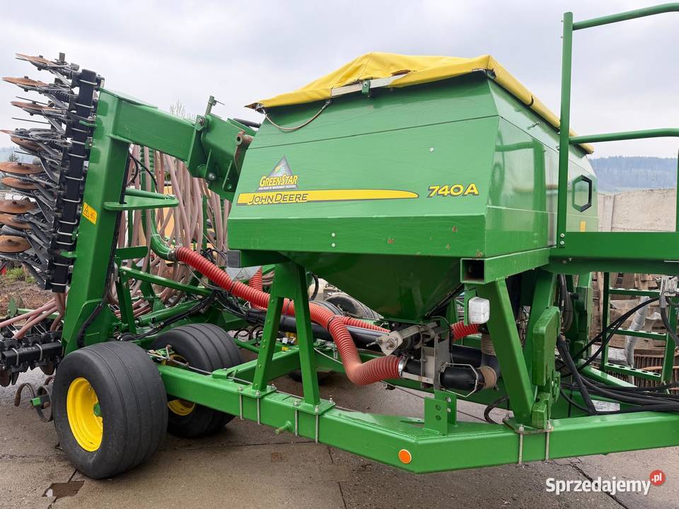 Siewnik zbożowy John Deere 740A Maszyny rolnicze Nowa Ruda