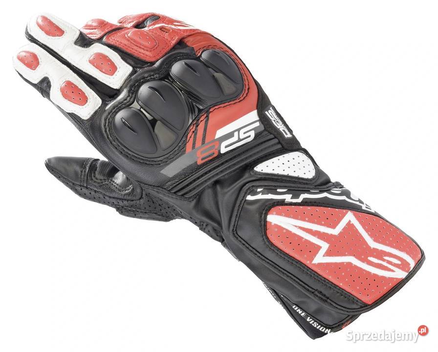 Rękawice motocyklowe Alpinestars SP8 V3 Red XL
