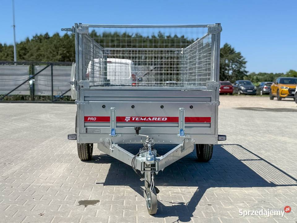Przyczepa TEMARED PRO 2612 przyczepka Burtowe i plandeki Wągrowiec