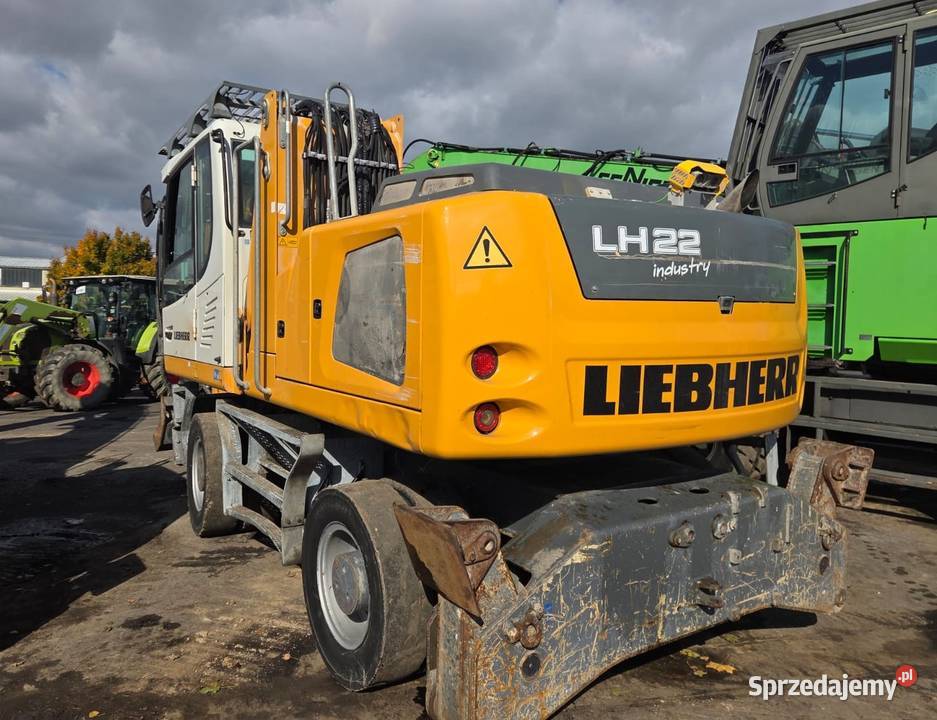Koparka kołowa Liebherr A 22LH 2015 świętokrzyskie Jeziorko