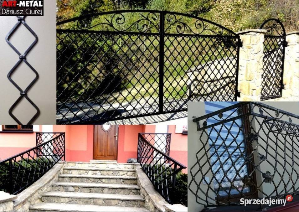 Bramy Balustrady Barierki Przęsła Ogrodzenia Ogrodzenia i bramy małopolskie Skrzyszów