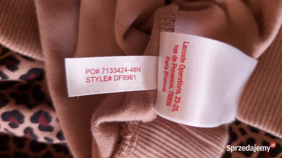 Lacoste bluzka rozmiar ML damska Lublin sprzedam