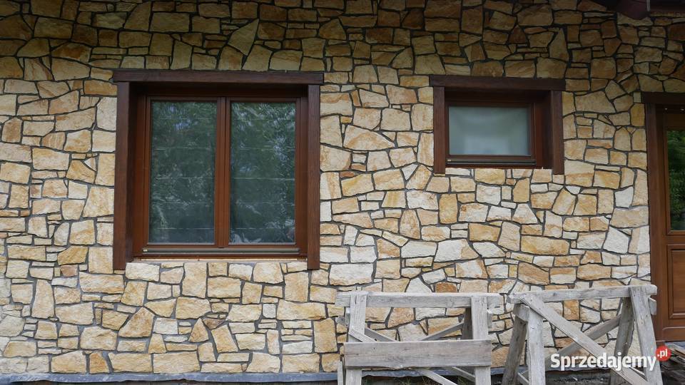 piaskowiec żółty kamień ogrodowy na skalniak Radomsko sprzedam