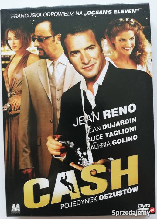 Cash pojedynek oszustów Jean Reno Valeria Golino Łódź