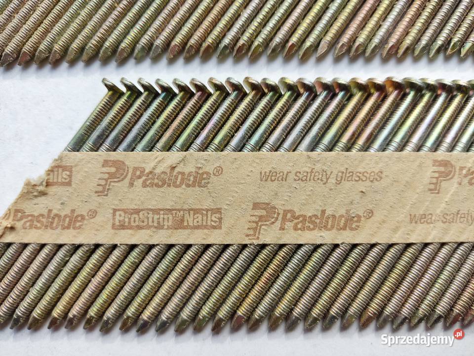 Gwoździe łączone papierem marki Paslode ProStrip opolskie Głuchołazy