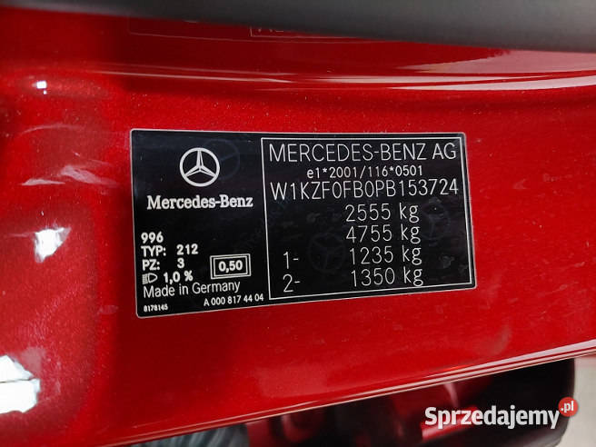 MERCEDESBENZ E 220 D 4MATIC 2023 199300 ccm 200 Warszawa