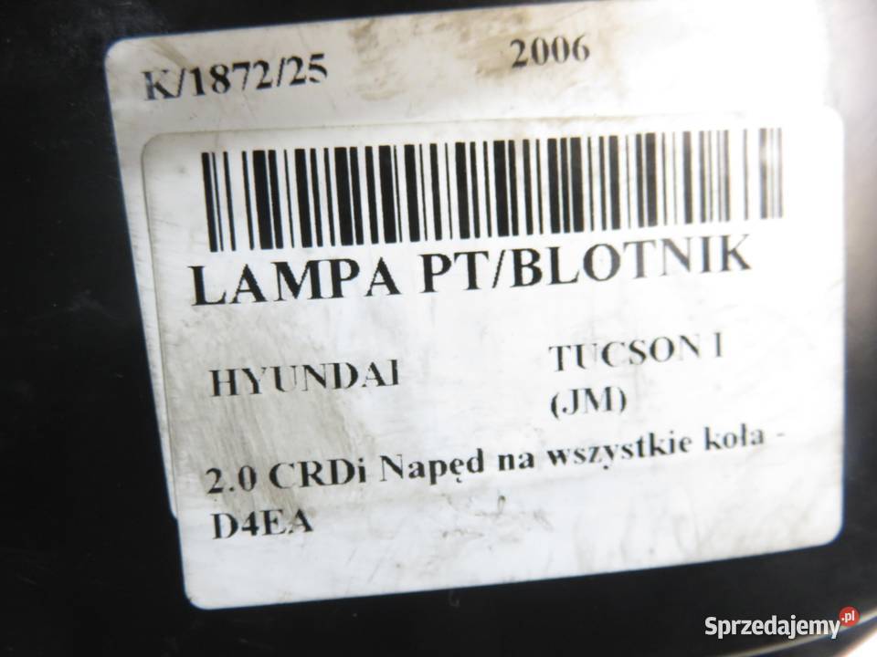 LAMPA PRAWA TYLNA HYUNDAI TUCSON I JM 924022E0