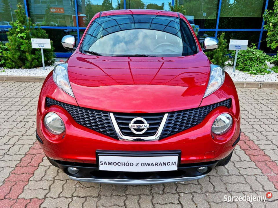 Nissan Juke 16 TURBO GWARANCJA navi kamera wiśniowy Warszawa sprzedam