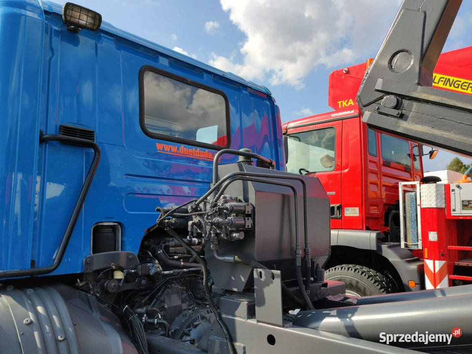 Scania P 280 N321 EURO 5 Hakowiec Hak 4x2 świętokrzyskie Widełki