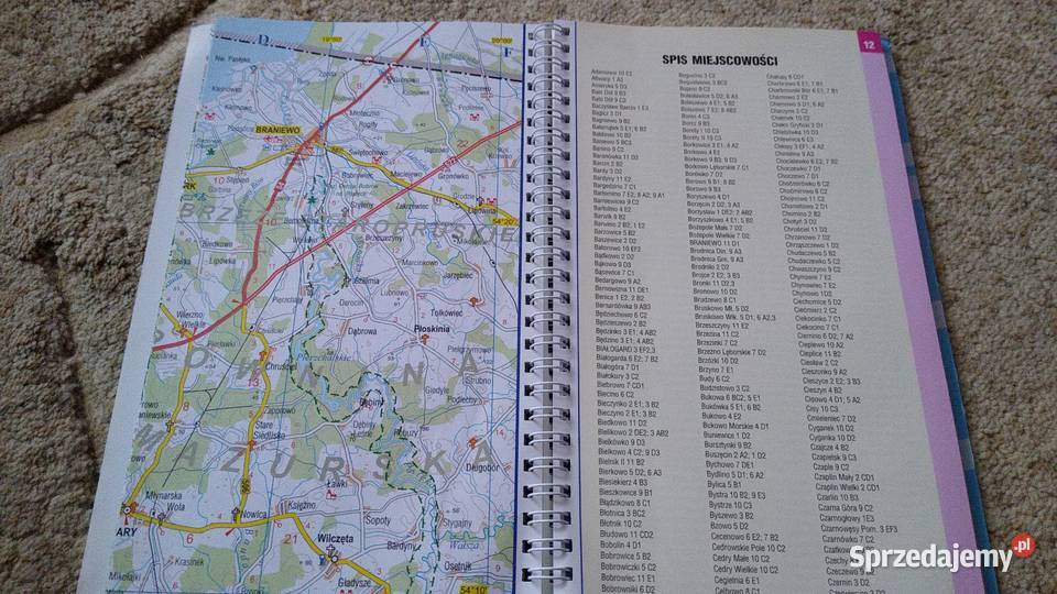 Polskie wybrzeże Bałtyku atlas turystyczno miękka Gdańsk