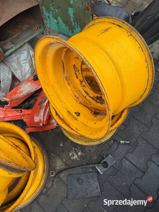 felga JCB 2CX felgi 4 Ładowarka JCB 2CX komplet Działoszyn