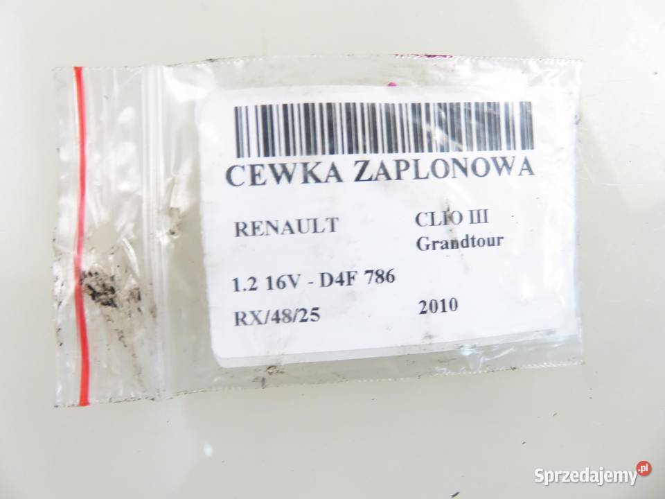 CEWKA RENAULT CLIO III 12 16V D4F 786 Układ elektryczny silnika