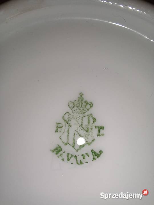 Porcelana stary talerzyk PT Bavaria Piastów sprzedam