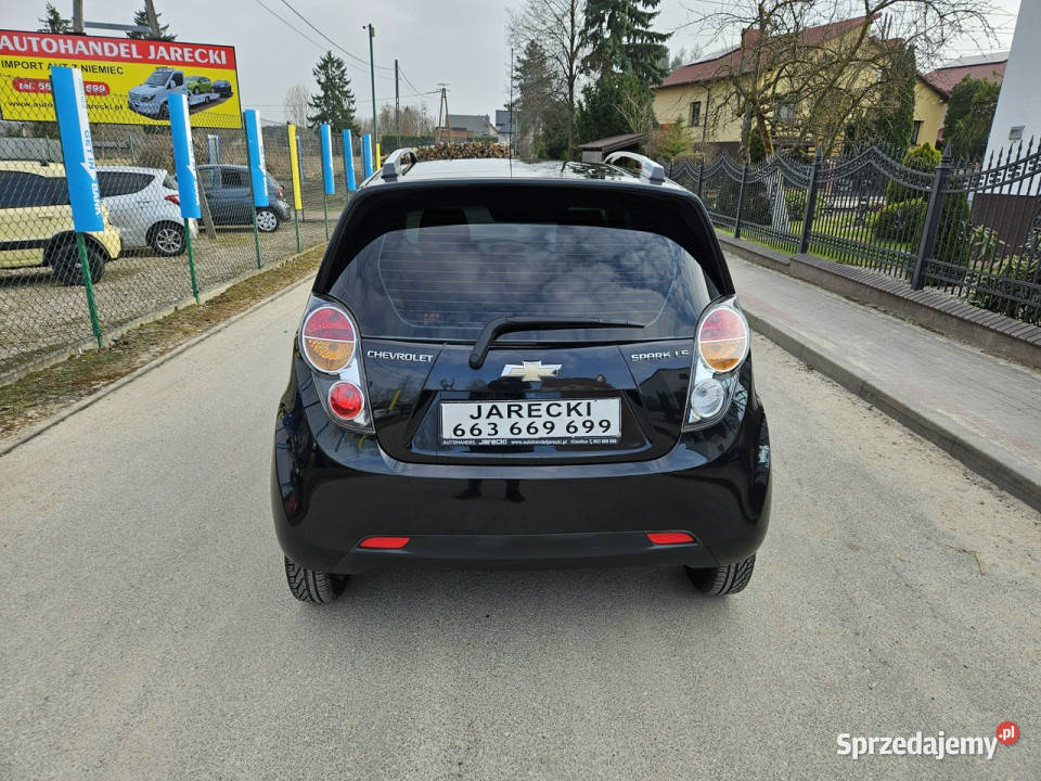 Chevrolet Spark Opłacony Zdrowy Zadbany czarny