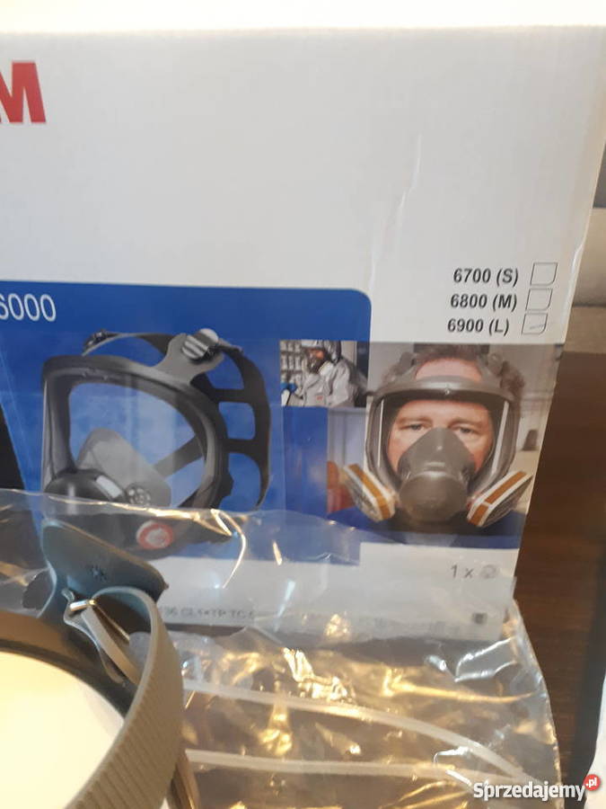 Maska 3M 6000 6900 L pełnotwarzowa Dąbrowa Górnicza