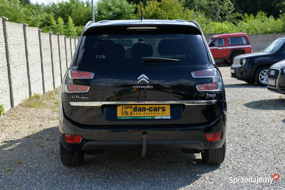 Citroen C4 Picasso 20HDi 150 Exclusive Półskóra wielofunkcyjna kierownica Dąbrowa Górnicza