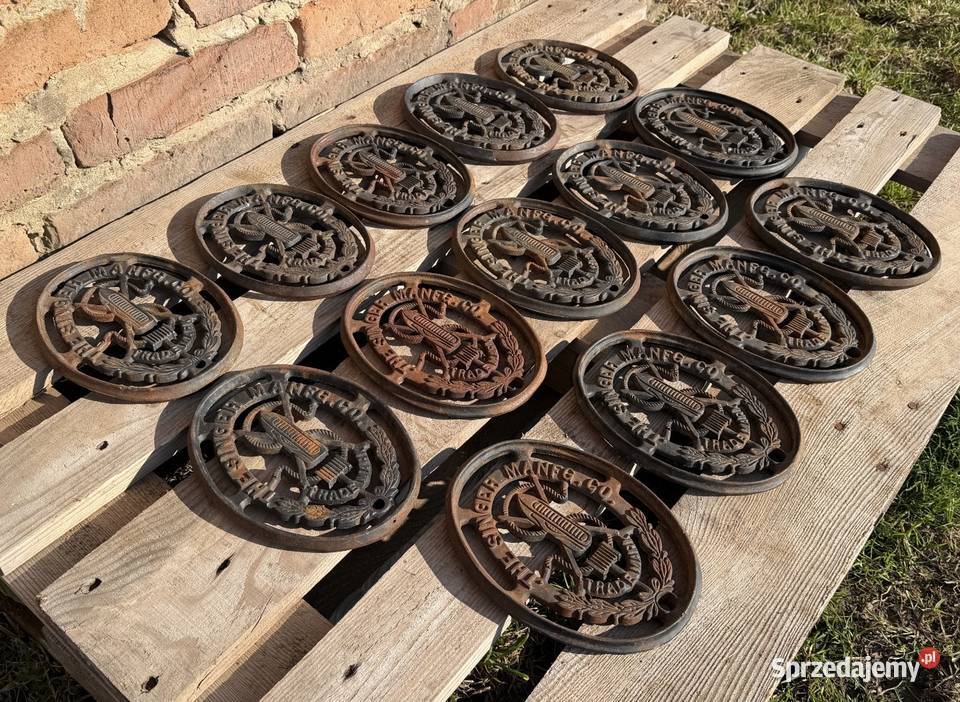 SINGER EMBLEMAT STARA MASZYNA DO SZYCIA Bielawa